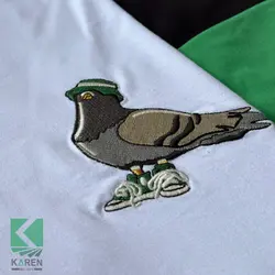 تیشرت سایز بزرگ بیسیک طرحدار - کد 670