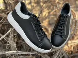 کفش سایز بزرگ مردانه تمام چرم  – کد 108