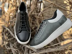 کفش سایز بزرگ مردانه تمام چرم  – کد 108