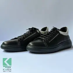 کفش سایز بزرگ مردانه تمام چرم  – کد 108