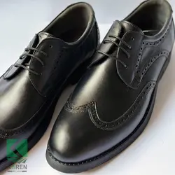 کفش سایز بزرگ مردانه کلاسیک تمام چرم هشت ترک بندی – کد 110