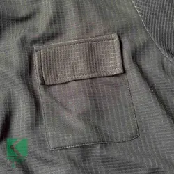 تیشرت سایز بزرگ پارچه بیسکویتی جیب دار - کد 685