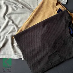 تیشرت سایز بزرگ پارچه بیسکویتی جیب دار - کد 685