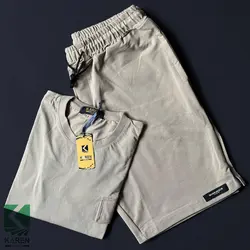 ست تیشرت و شلوارک سایز بزرگ- کد 686