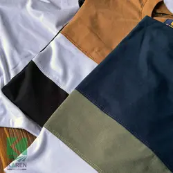 تیشرت سایز بزرگ پنبه براش آستین بلند،سه تیکه – کد 688