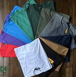 تیشرت سایز بزرگ پنبه براش آستین بلند – کد 689