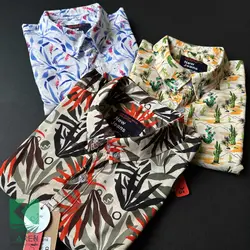 پیراهن سایز بزرگ هاوایی- کد 254