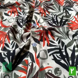 پیراهن سایز بزرگ هاوایی- کد 254