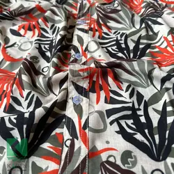 پیراهن سایز بزرگ هاوایی- کد 254