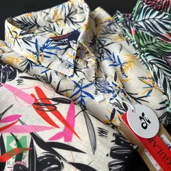 پیراهن سایز بزرگ هاوایی- کد 255