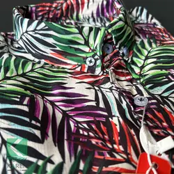 پیراهن سایز بزرگ هاوایی- کد 255