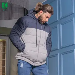 کاپشن سایز بزرگ مردانه دورس داخل پشم شیشه - کد 110