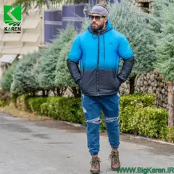 کاپشن طیفی سایز بزرگ مردانه - کد ۱۰۲