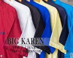 پیراهن سایز بزرگ نخی آستین کوتاه - کد 166