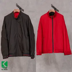 کاپشن سایز بزرگ بهاره دو رو برند MD - کد 115