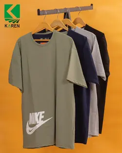 تیشرت سایز بزرگ مردانه نایک - کد 393