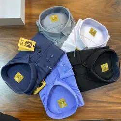 پیراهن سایز بزرگ آستین بلند - کد 216