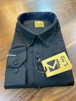 پیراهن سایز بزرگ آستین بلند - کد 216