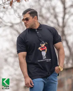 پلوشرت سایز بزرگ تدی - کد 376