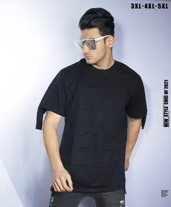 تیشرت سایز بزرگ مردانه کثیف دوزی - کد ۲۸۳