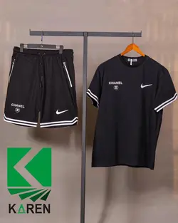 شلوارک سایز بزرگ مردانه chanel - کد 132