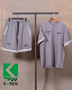 شلوارک سایز بزرگ مردانه chanel - کد 132