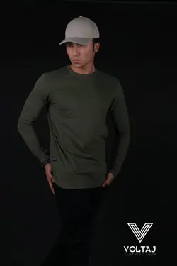 بلوز سایز بزرگ مردانه آستین بلند برند zara جنس پارچه پنبه