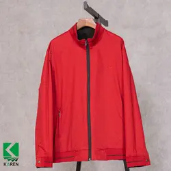کاپشن سایز بزرگ بهاره دو رو برند MD - کد ۱۱۷
