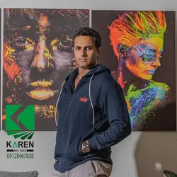 سویشرت سایز بزرگ طرح Nike - کد 113