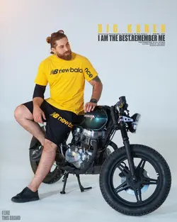 تیشرت سایز بزرگ مردانه پنبه براش - کد ۲۴۶