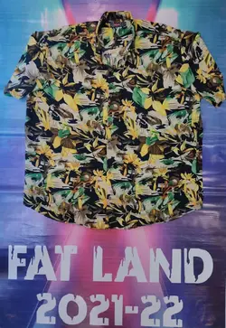 پیراهن هاوایی سایز بزرگ مردانه - کد 205