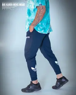 شلوار اسلش مردانه سایز بزرگ Adidas - کد ۱۲۷