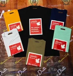 تیشرت سایز بزرگ مردانه طرح دار - کد 191