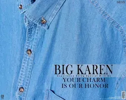 پیراهن جین سایز بزرگ آستین کوتاه - کد 130