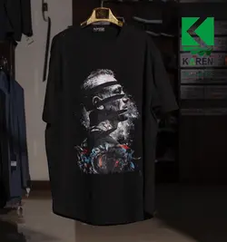 تیشرت سایز بزرگ مردانه طرح تتلو - کد ۱۴۷