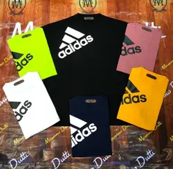 تیشرت سایز بزرگ مردانه یقه گرد آدیداس - کد ۱۳۳