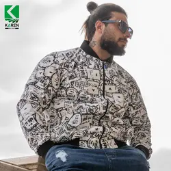 کاپشن خلبانی شمعی مردانه سایز بزرگ - کد 108