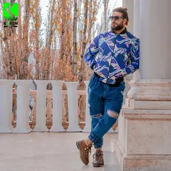 کاپشن خلبانی شمعی مردانه سایز بزرگ - کد 105