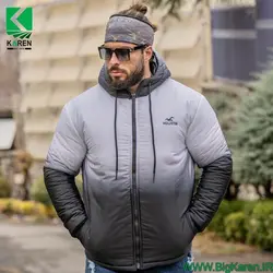 کاپشن طیفی سایز بزرگ مردانه - کد ۱۰۲