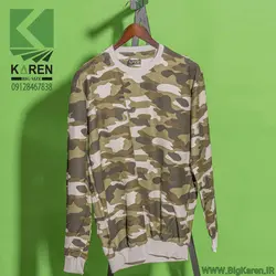 بلوز سایز بزرگ مدل چریکی مچ و کمر کش