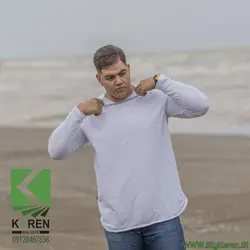 دورس سایز بزرگ مردانه ساده آستین بلند جنس پنبه سه نخ