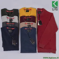 بلوز سایز بزرگ سلانیک یقه هفت مردانه
