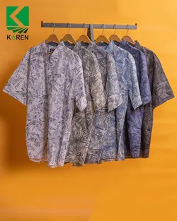 پیراهن هاوایی سایز بزرگ - کد ۲۱۸