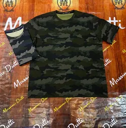 تیشرت سایز بزرگ مردانه چریکی - کد 397