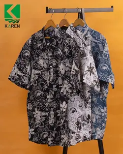 پیراهن هاوایی سایز بزرگ - کد 220