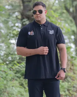 پولوشرت سایز بزرگ تام و جری - کد 441