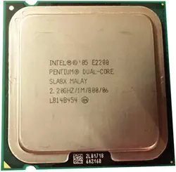 سی پی یو اینتل CPU intel E2200 (استوک)