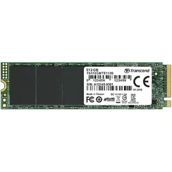 اس اس دی اینترنال ترنسند مدل Nvme PCIe Gen3 X4 MTE110S ظرفیت 512 گیگابایت