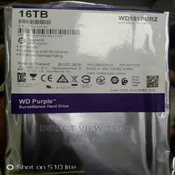 هارددیسک اینترنال وسترن دیجیتال مدل Purple WD161PURZ ظرفیت 16 ترابایت