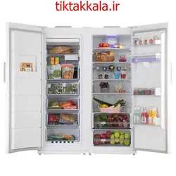 قیمت یخچال فریزر دوقلو امرسان مدل دیاموند rh16d-fn16d | یخچال 16 فوت امرسان diamond